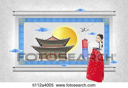 illustration of card design with concept of Chuseok View Large Photo Image Stock Photography - illustration of card design with concept of Chuseok. Fotosearch