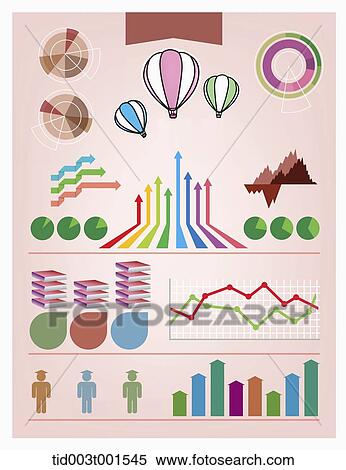 illustration of colorful info graphics View Large Photo Image Stock Photography - illustration of colorful info graphics. Fotosearch