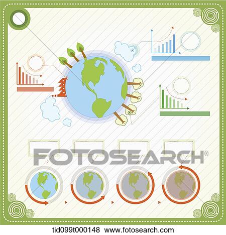illustration of info graphics of globe View Large Photo Image Stock Photo - illustration of info graphics of globe. Fotosearch