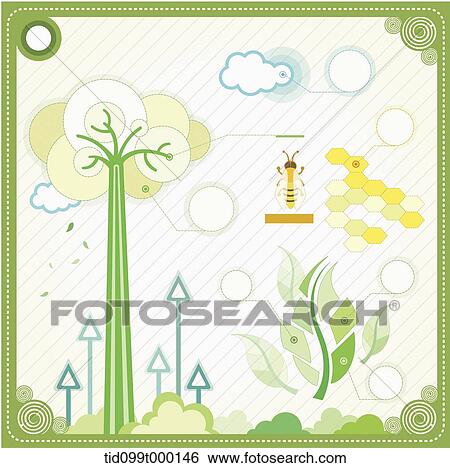 illustration of info graphics of nature View Large Photo Image Stock Photograph - illustration of info graphics of nature. Fotosearch