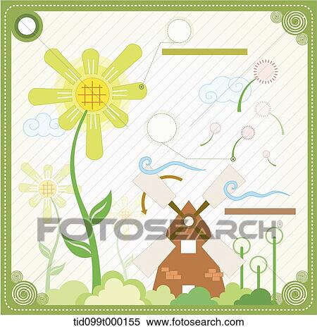 Stock Photography - illustration of info graphics of nature. Fotosearch