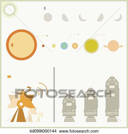 Picture - illustration of info graphics. Fotosearch