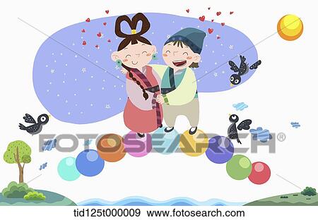 illustration of Korean fairy tale View Large Photo Image Stock Photo - illustration of Korean fairy tale . Fotosearch