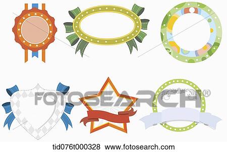 Stock Photo - illustration unique set of memo designs. Fotosearch