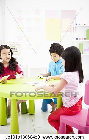 kids learning with toys at table View Large Photo Image Stock Image - kids learning with toys at table. Fotosearch