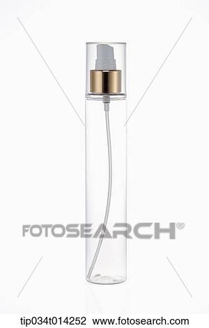 Stock Image - make up glass case in white background. Fotosearch