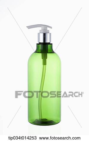 Stock Image - make up glass case in white background. Fotosearch