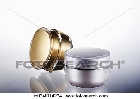 Picture - make up set in white background. Fotosearch