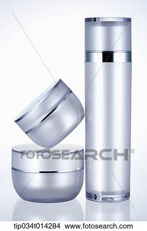 Picture - make up set in white background. Fotosearch