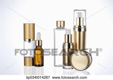 make up set in white background View Large Photo Image Stock Photo - make up set in white background. Fotosearch