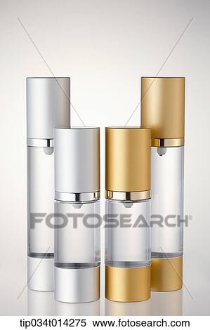 Stock Photography - make up set in white background. Fotosearch