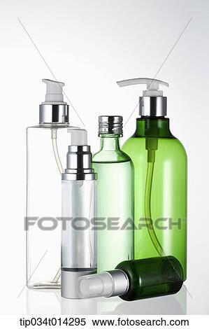 Stock Photography - make up set in white background. Fotosearch