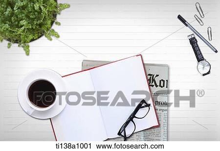 ppt template with memo space featuring coffee and newspaper View Large Photo Image Stock Image - ppt template with memo space featuring coffee and newspaper. Fotosearch
