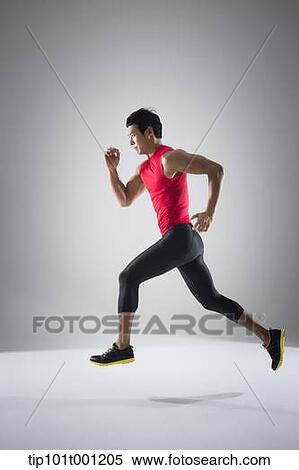 side shot of a runner running View Large Photo Image Stock Photography - side shot of a runner running. Fotosearch