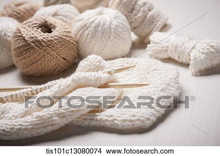 Picture - stitching equipment on the floor. Fotosearch