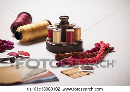 stitching equipment on the floor View Large Photo Image Stock Image - stitching equipment on the floor. Fotosearch