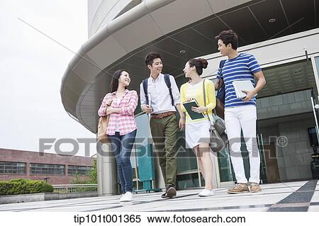 university students leaving the building View Large Photo Image Stock Photography - university students leaving the building . Fotosearch