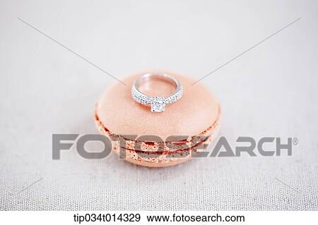 wedding ring on a small cushion View Large Photo Image Stock Photo - wedding ring on a small cushion. Fotosearch