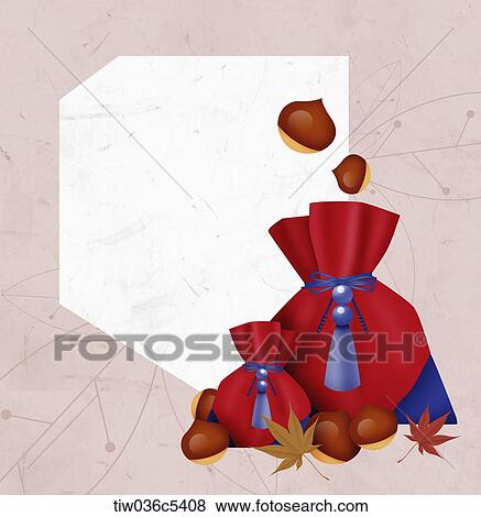 an illustration of nut related note paper View Large Illustration Stock Illustration - an illustration of nut related note paper. Fotosearch