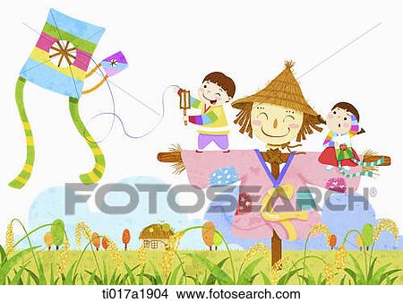 illustration card design of Chuseok View Large Illustration Stock Illustration - illustration card design of Chuseok . Fotosearch
