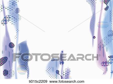 illustration card template with unique design View Large Illustration Stock Illustration - illustration card template with unique design. Fotosearch