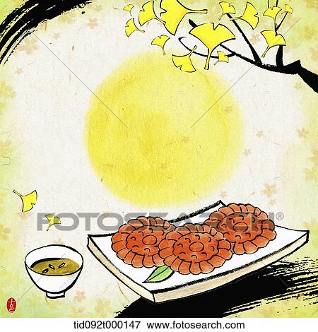 illustration memo template of Chuseok featuring moon View Large Illustration Stock Illustration - illustration memo template of Chuseok featuring moon . Fotosearch
