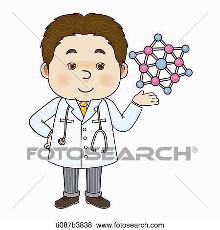 illustration of a doctor View Large Illustration Stock Illustration - illustration of a doctor. Fotosearch