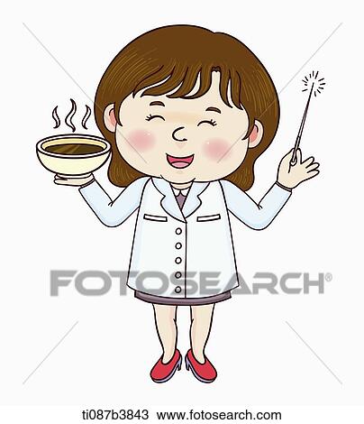 illustration of a traditional Korean doctor View Large Illustration Drawing - illustration of a traditional Korean doctor. Fotosearch
