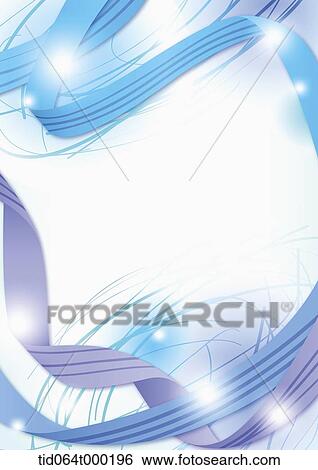 illustration of colorful ribbons View Large Illustration Stock Illustration - illustration of colorful ribbons. Fotosearch