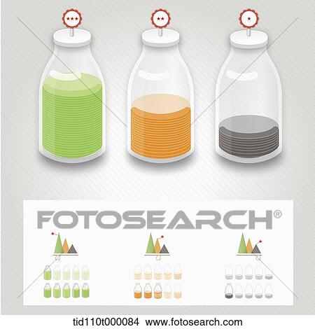 illustration of diagram featuring bottles View Large Illustration Stock Illustration - illustration of diagram featuring bottles . Fotosearch