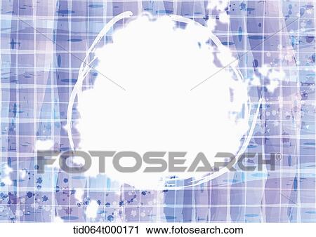 Clip Art - illustration of memo template featuring checked background. Fotosearch