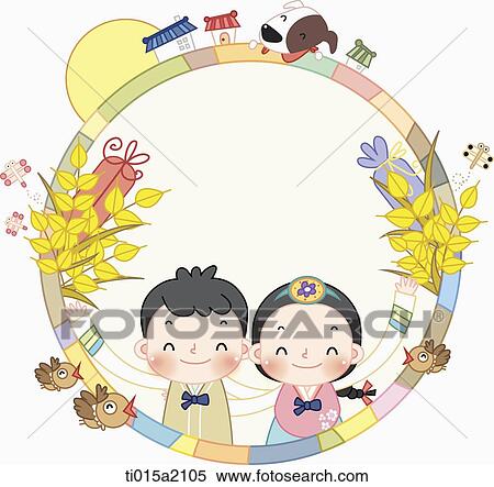 illustration of memo template in concept of Chuseok View Large Illustration Stock Illustration - illustration of memo template in concept of Chuseok. Fotosearch