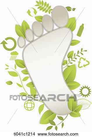 Stock Illustration - illustration of message template with green energy. Fotosearch