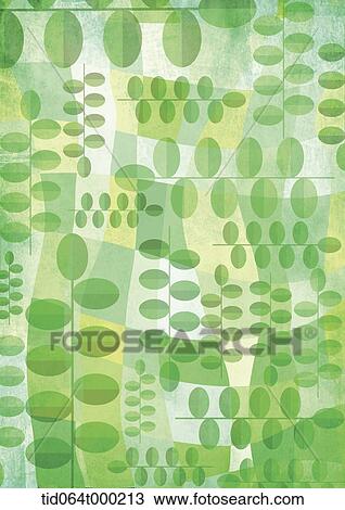 illustration of unique design in green View Large Illustration Drawing - illustration of unique design in green. Fotosearch