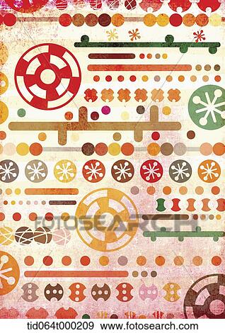 illustration of unique design with different details View Large Illustration Stock Illustration - illustration of unique design with different details. Fotosearch