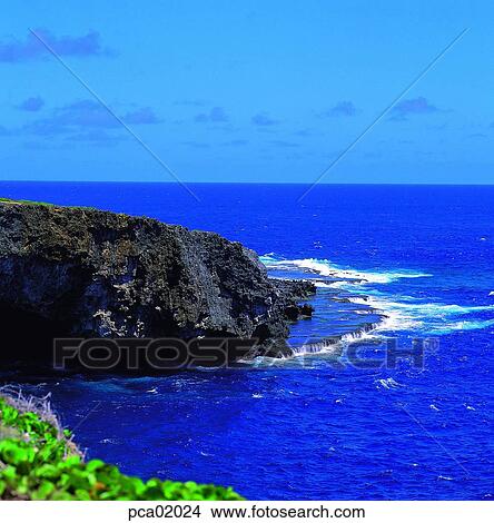cliff, rock, sea, wave, cliff, outside View Large Photo Image Picture - cliff, rock, sea, wave, cliff, outside. Fotosearch
