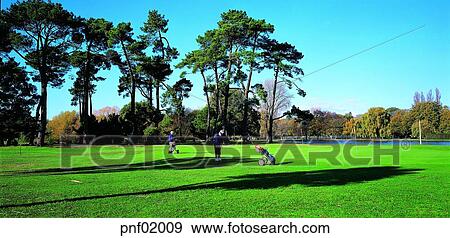 golf, tree, leisure, sports, personfield, panorama View Large Photo Image Stock Photo - golf, tree, leisure, sports, personfield, panorama. Fotosearch