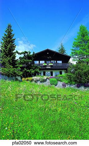 house, Swiss, Europe, Western Europe, house, house, flower View Large Photo Image Stock Image - house, Swiss, Europe, Western Europe, house, house, flower. Fotosearch