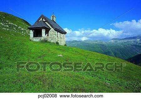 scenery, house, church, mountain, hill, scenery View Large Photo Image Stock Photo - scenery, house, church, mountain, hill, scenery. Fotosearch