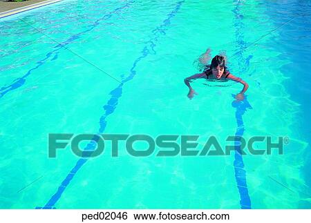 swimming, summer, woman, Caucasian, person, person, outside View Large Photo Image Stock Photograph - swimming, summer, woman, Caucasian, person, person, outside. Fotosearch