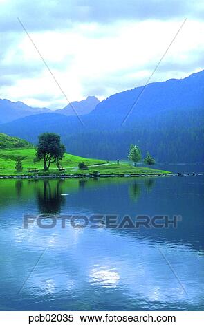 river, mountain, sky, field, cloud, tree, plant View Large Photo Image Stock Photography - river, mountain, sky, field, cloud, tree, plant. Fotosearch