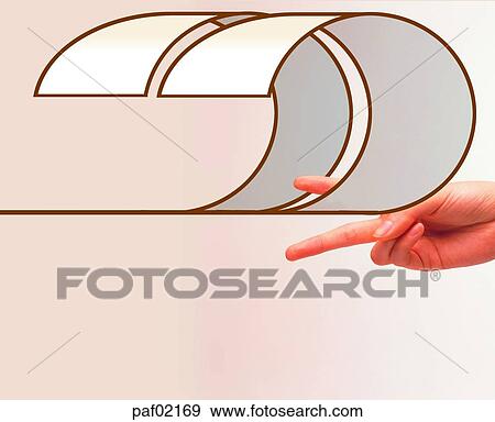 Stock Photo - hand, hand, finger, scissors, scissors. Fotosearch
