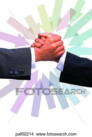 Picture - hand, handshake, businessman, business. Fotosearch