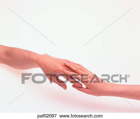 Manhand Womanhand 手 指 恋人 写真館 イメージ館 Paf097 Fotosearch