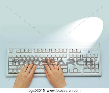 two hands, hands, computer, keyboard, hand, finger, keyboard View Large Photo Image Stock Photography - two hands, hands, computer, keyboard, hand, finger, keyboard. Fotosearch