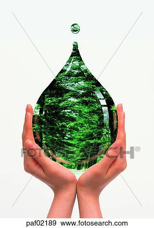 Stock Photo - two hands, hands, hand, finger, computer graphics, CG. Fotosearch