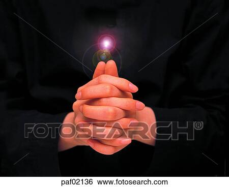 Stock Photograph - two hands, hands, hand, finger, thumbnail, thumbnail. Fotosearch