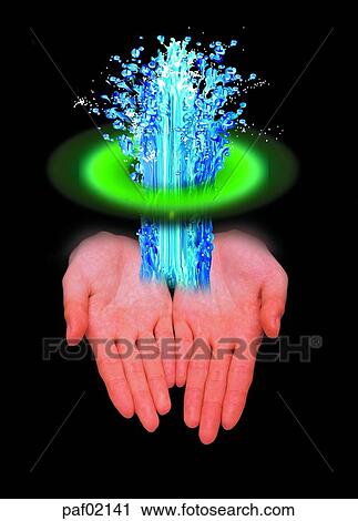 two hands, hands, palm, hand, water, computer graphics View Large Photo Image Stock Image - two hands, hands, palm, hand, water, computer graphics. Fotosearch