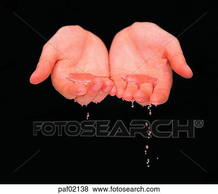 two hands, hands, palm, hand, water View Large Photo Image Stock Photo - two hands, hands, palm, hand, water. Fotosearch