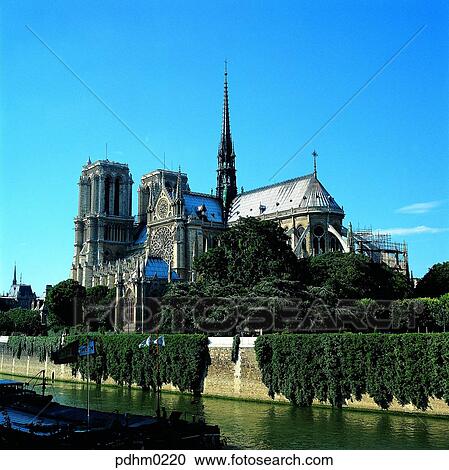 Notre Dame, CatholicSeineRiver, river, church, religion, sky, tree View Large Photo Image Stock Image - Notre Dame, CatholicSeineRiver, river, church, religion, sky, tree. Fotosearch